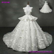 Vestido de boda largo blanco nuevo al por mayor del diseño W18348